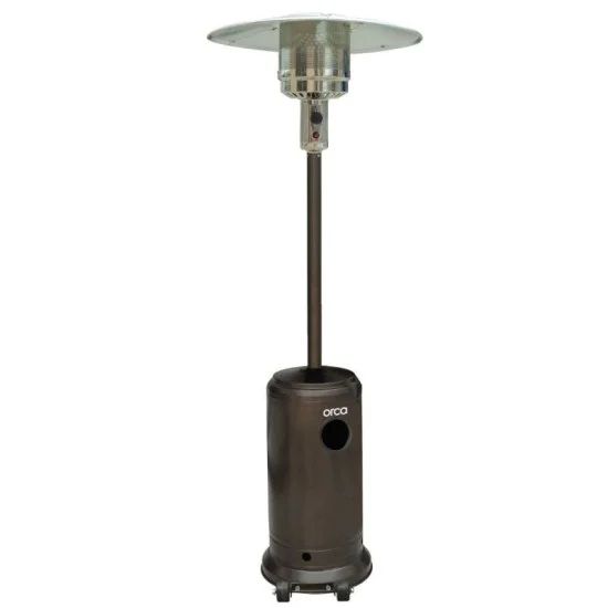 Orca Stainless Steel Patio Fireplace - Bronze